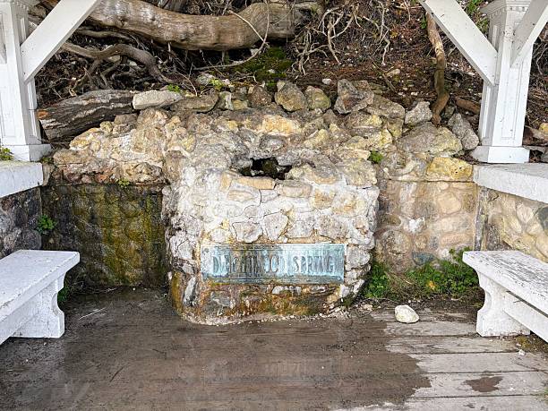 Dwightwood Spring in Mackinac Island, Michigan