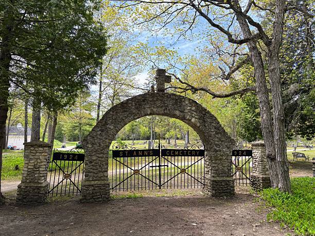 istock St. Ann’s Cemetery in Mackinac Island, Michigan 2217557543