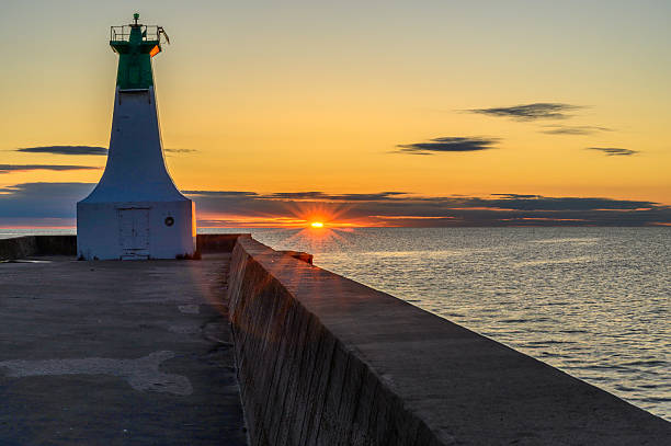 istock Sunrise Over Burlington Lighthouse Pier  May 2025 2217570075