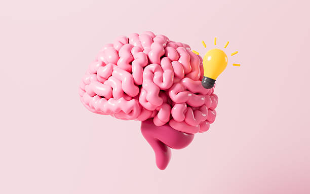 istock Human brain and marks, questions and creative inspiration concepts, 3d rendering. 2217570872