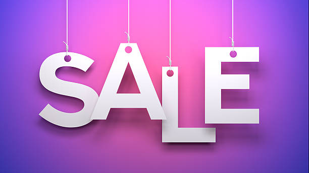 istock Hanging Sale Sign Promotion 2217575591
