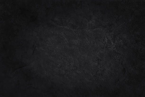 istock Dark grey black slate texture in natural pattern with high resolution for background and design art work. Black stone wall. 2217582350