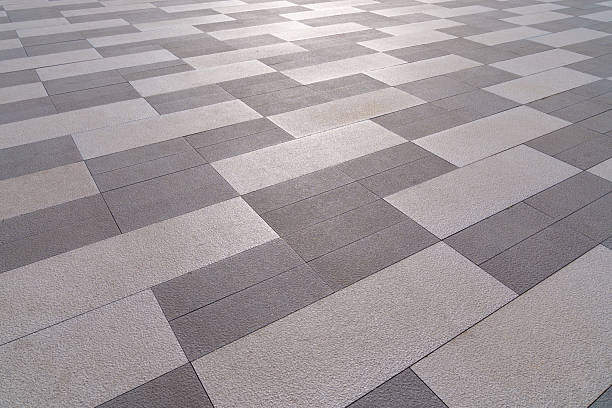 istock Marble floor in city park 2217582411