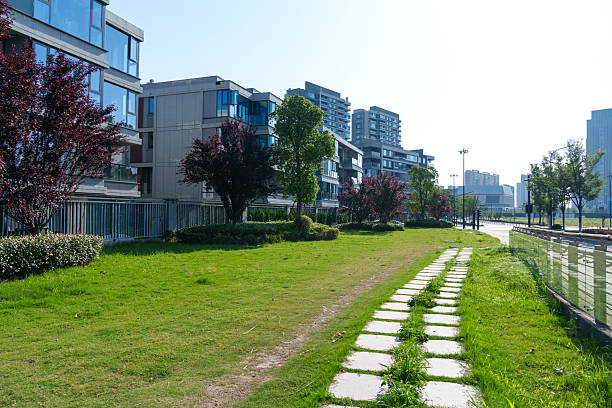 istock Running track in city park 2217582452