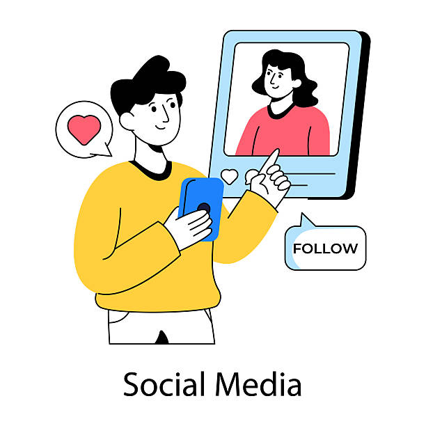 istock A trendy design illustration of video call 2217584643