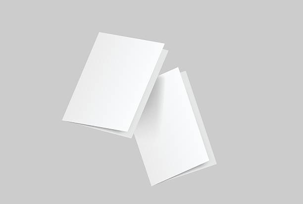 istock A4 Bifold Blank Mockup, Open Leaflet template .Blank paper cover for pamphlet, catalog, flyer, notecards, note paper, greeting card, wedding invitation, gift card, postcard, flier, brochure or letter 2217585817