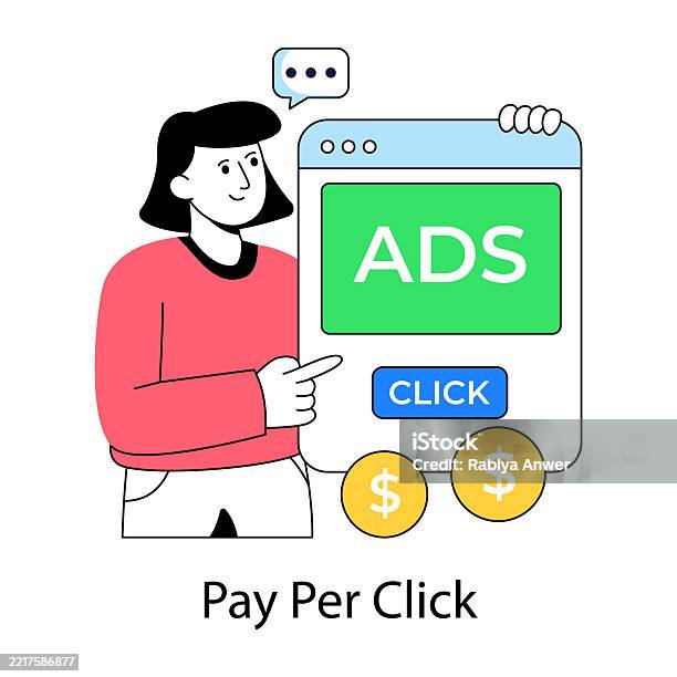 Vector Readily Available Readily Available Illustration Of Paid Ad Stock Illustration - Download ...