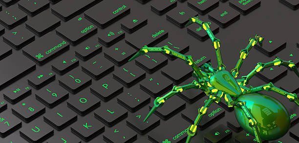 istock Cyber Threat Green Spider 2217593454
