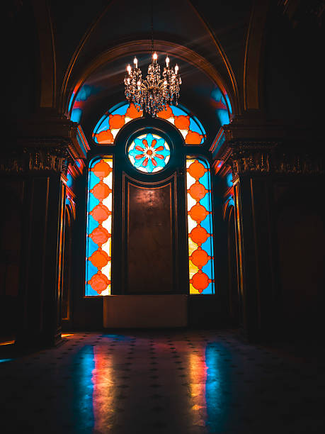 istock Shiny window of a church 2217611298