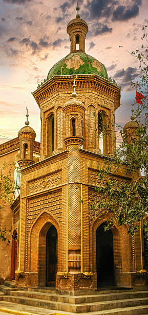 istock A vertical shot of mosque architectural building in Kashgar 2217621582