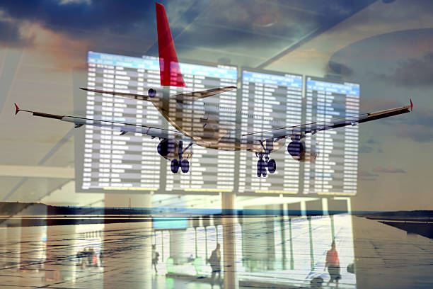 istock Commercial airplane flying above beautiful clouds. 2217631983