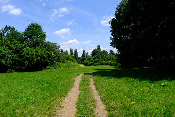 Parco Nord, public park at Milan, Lombardy, Italy, in May