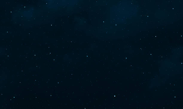 istock Dark green blue galaxy space background. Starry night sky. 2217639459