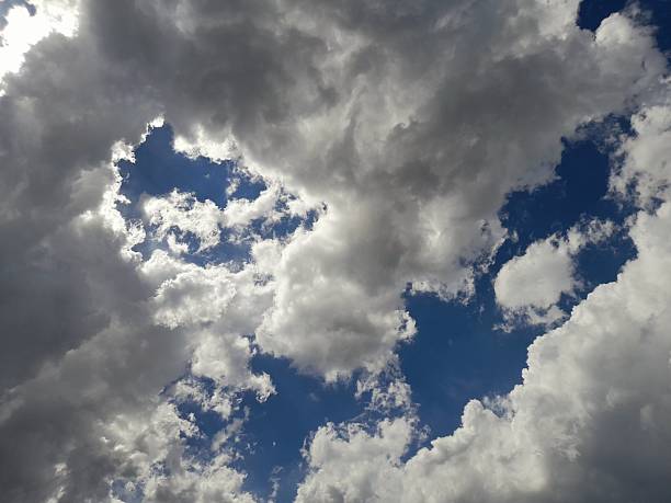 istock photo of a partly cloudy sky 2217645192
