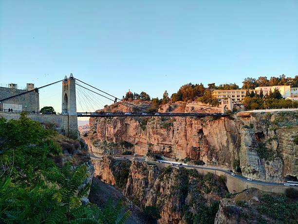 istock Sidi M’Cid Suspension Bridge at Sunset. Constantine, Algeria 2217646910