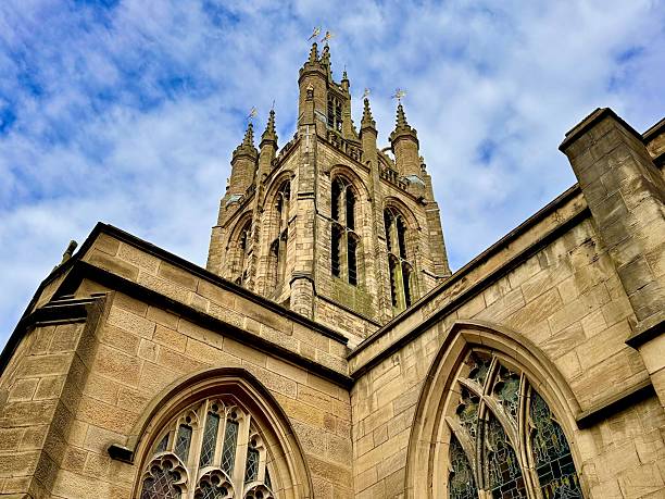 istock Newcastle Cathedral against cloudscape at Newcastle upon Tyne 2217647451