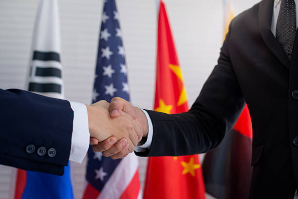 istock Business people shaking hands. 2217651683