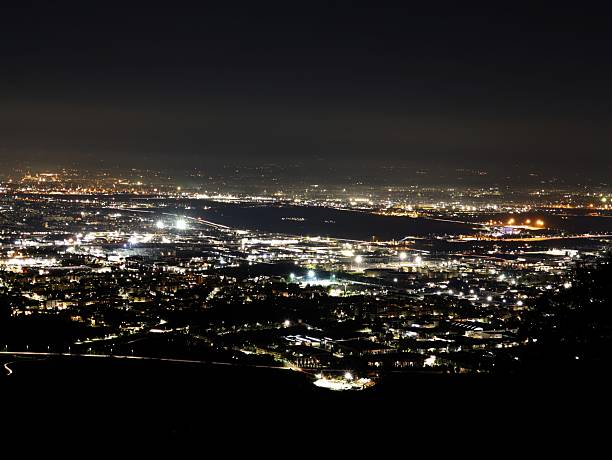 istock panoramic view of Florence from Calvana into the night 2217653690