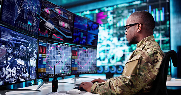 istock In A Military Control Center, A Young African American Man 2217660241