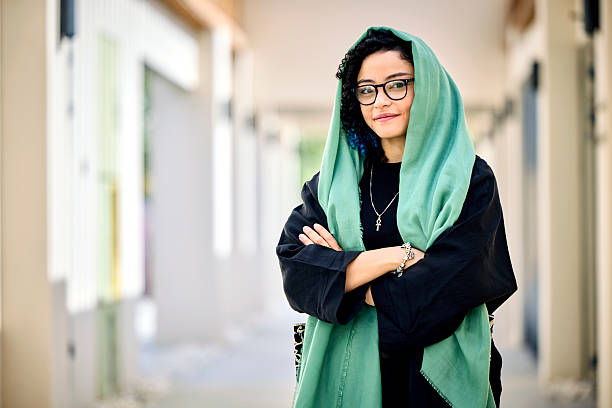 istock Confident woman in traditional attire 2217660593