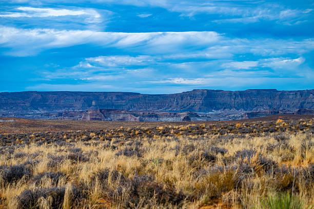 Stormy Desert Landscape in Arizona