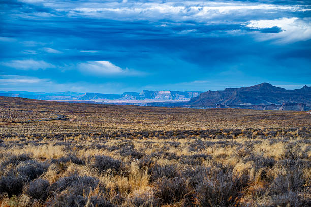 istock Stormy Desert Landscape in Arizona 2217671993
