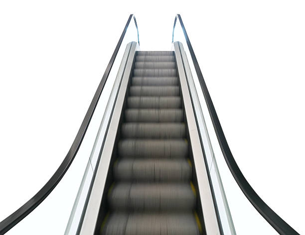 istock Outdoor Escalator Isolated 2217672290