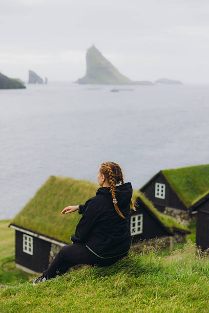 istock Happiness and Pure Freedom on Beautiful Faroe Islands 2217674474