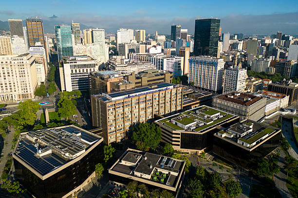istock Rio de Janeiro Downtown Aerial View 2217678388
