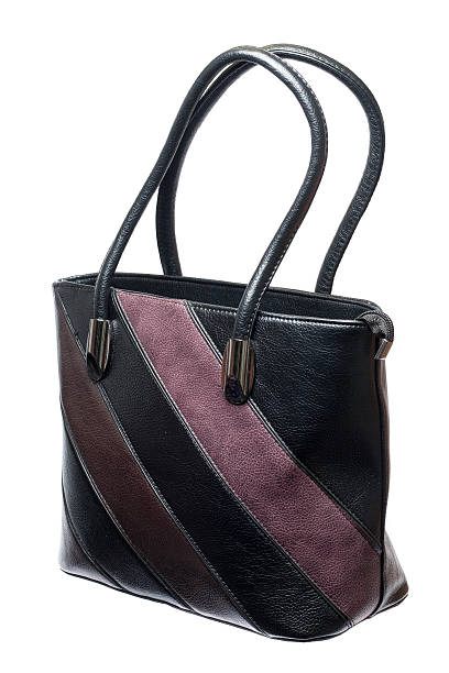 istock Women black brown bag isolated 2217685134