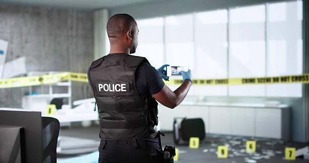 istock Investigation Into A Robbery Turns Into A Forensic Photography 2217690085