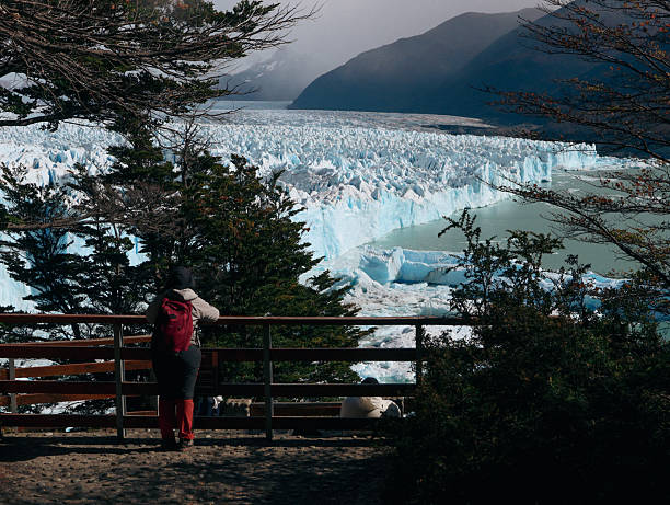 istock Glacier Viewing Platform with Perito Moreno in Background 2217690870