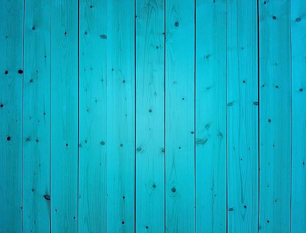 collection of blue wooden backgrounds and textures collage stock photo