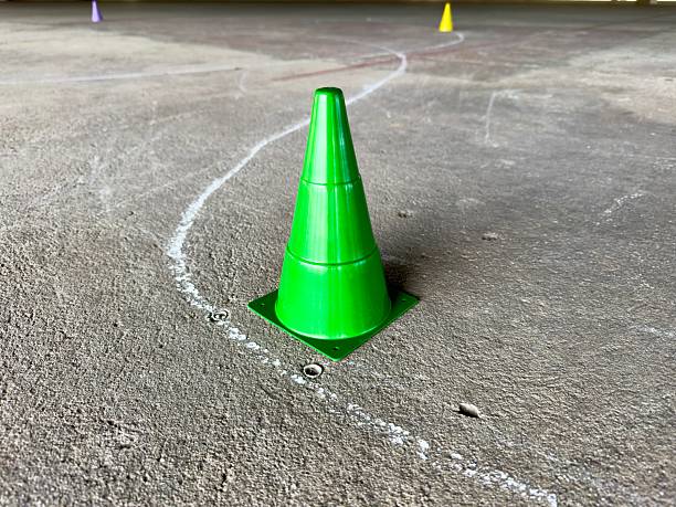 istock Mini signaling cone for extreme sports in various colors available. 2217693376