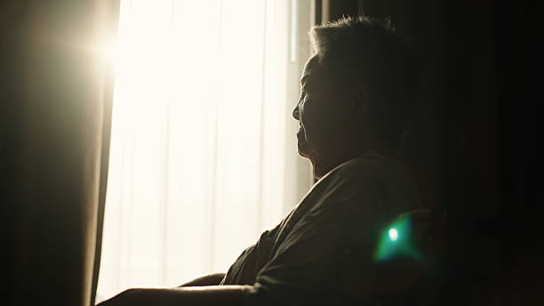 istock Elderly on wheelchair. 2217703154