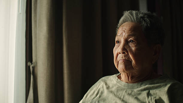 istock Elderly on wheelchair. 2217703176