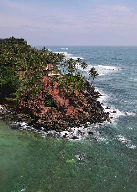 istock Drone shot of Mirissa Coconut Tree Hill 2217708435