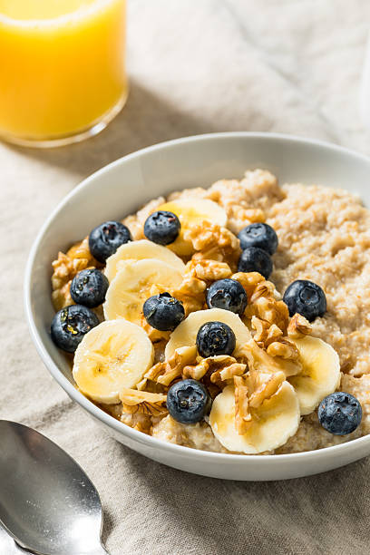 istock Warm Organic Steel Cut Oatmeal 2217716549