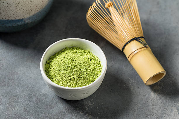 istock Organic Raw Green Japanese Matcha Powder 2217717045
