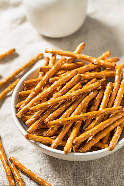 istock Organic Salty Pretzel Sticks 2217717129