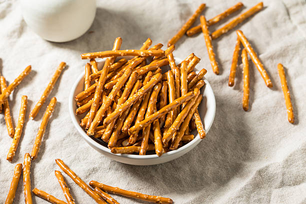 istock Organic Salty Pretzel Sticks 2217717682