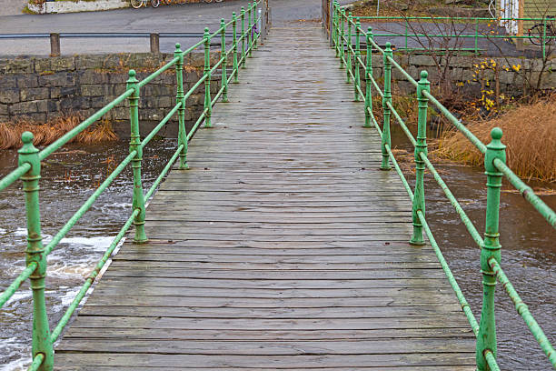 istock Pedestrian Bridge in Sweden 2217718600