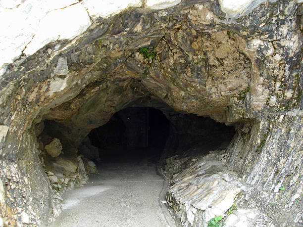 istock mountain caves of Hallstatt 2217726156