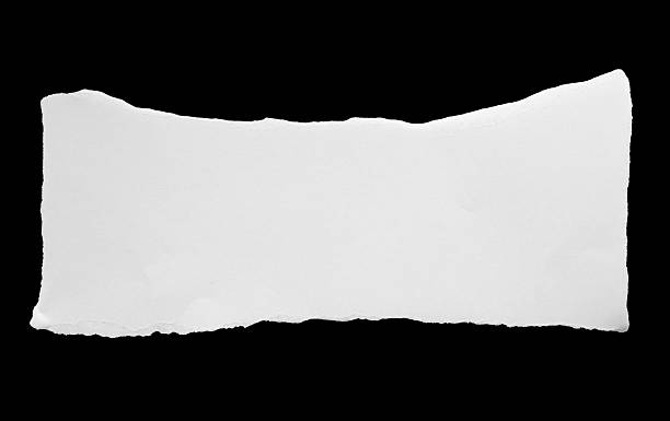 istock White ripped paper torn edges strips isolated on black background 2217730037