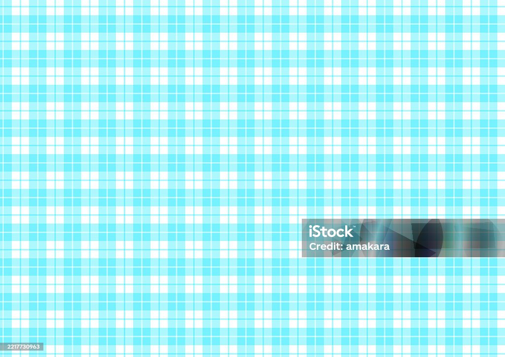 Simple And Basic Checkered Pattern In Blue Stock Illustration ...