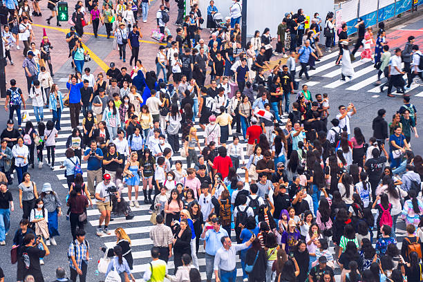 istock Crowd Crossing at Shibuya Intersection 2217731029