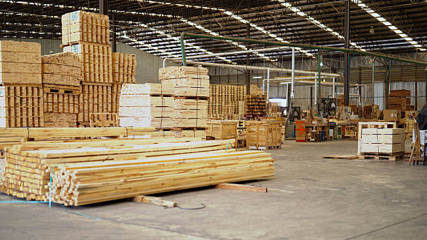 istock Prefab sawmills for cutting wood 2217741964