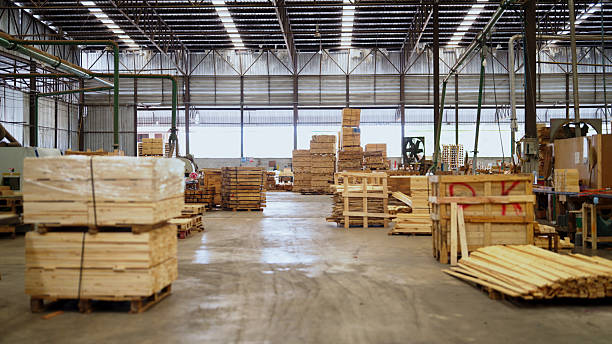 istock Prefab sawmills for cutting wood 2217741972