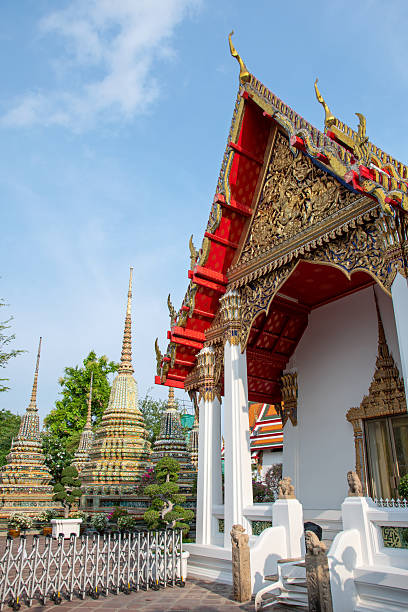 Wat Pho is one of Bangkok's oldest temples. Its temple complex houses the largest collection of Buddha images in Thailand, including a 46 m long huge reclining Buddha.