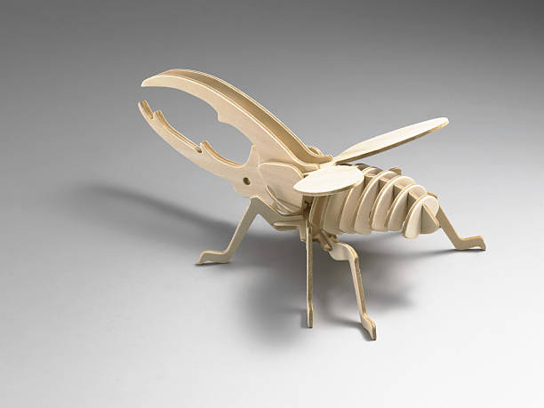 istock 3D puzzle of a rhinoceros beetle 2217745557